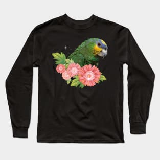 Orange-winged Amazon Long Sleeve T-Shirt